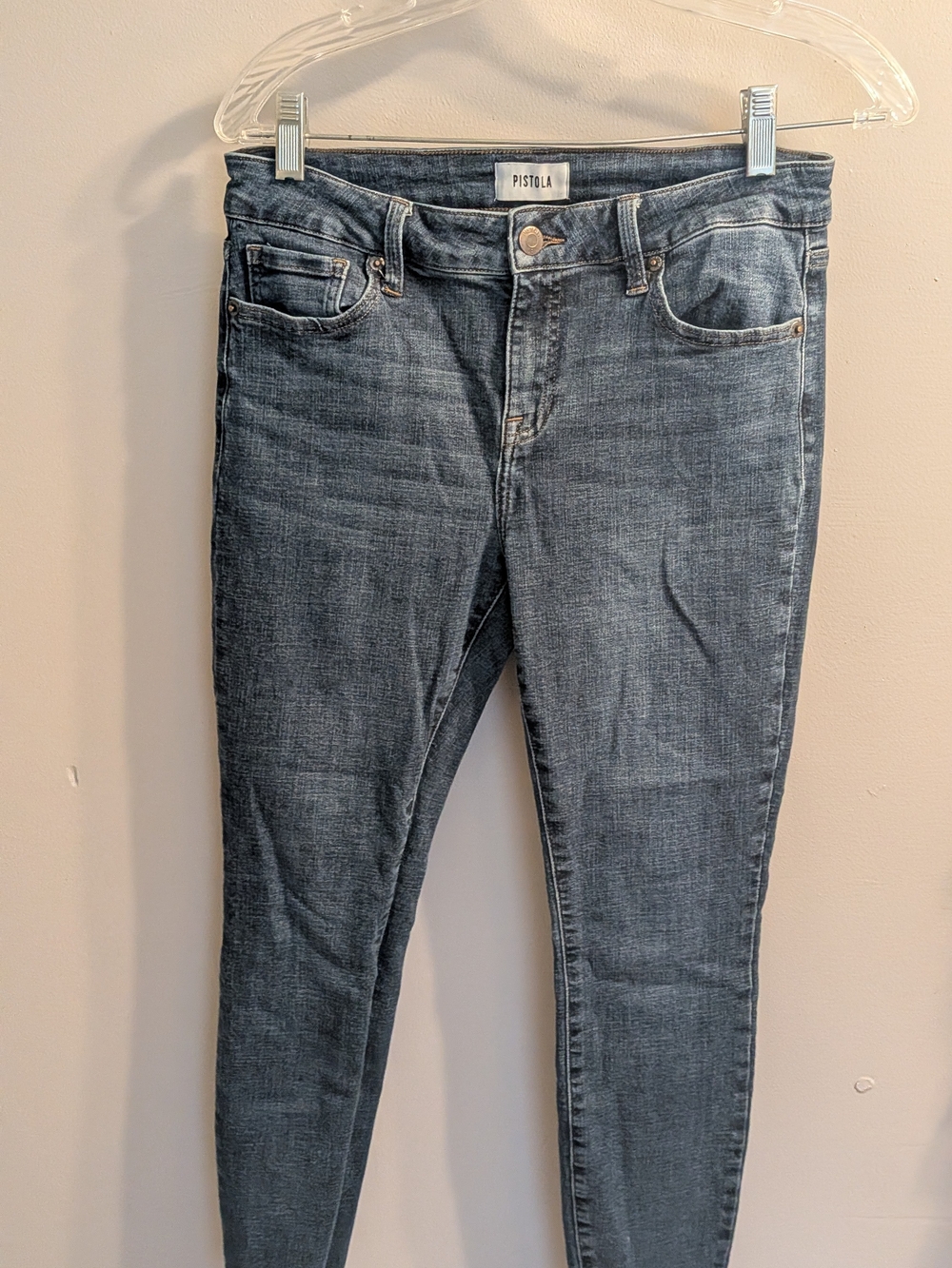 Pistola Los Angeles Mid-Rise Skinny Jeans (Size 28)
